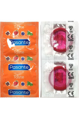 Preservativi Pasante alla Fragola - Sapore Delizioso e Sicurezza Totale