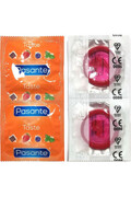 Pasante Strawberry Condoms - Delicious Flavor and Total Safety