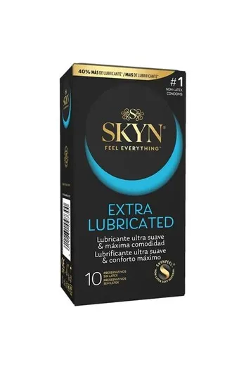SKYN Extra-lubrificato: Preservativi senza lattice per massimo comfort
