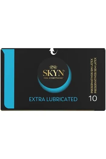 SKYN Extra-lubricated: Latex-free condoms for maximum comfort
