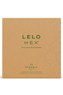 LELO HEX™ Organic: Il Preservativo di Lusso con L-Arginina e Lattice Biodegradabile