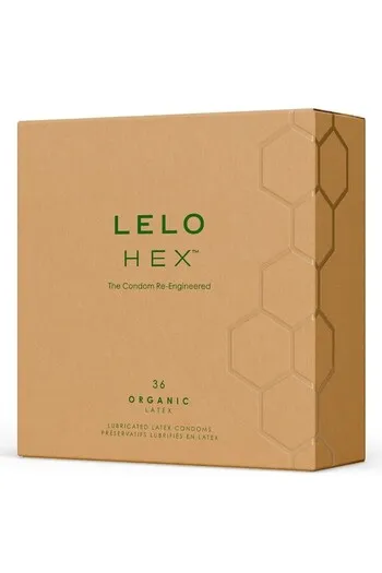 LELO HEX™ Organic: Il Preservativo di Lusso con L-Arginina e Lattice Biodegradabile