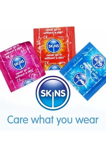 Pacco assortito Skins 8 preservativi - Varietà e risparmio fino al 33%