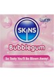 Pack of 4 Skins Condoms Bubblegum Blow Me Flavor! - Natural Feel and Safety