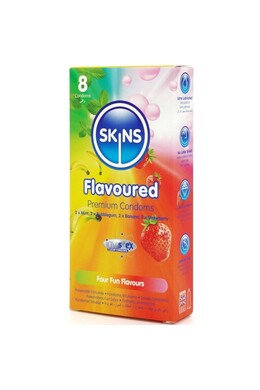 Pack da 8 Skins: 4 Gusti Deliziosi, 33% in Più, Sensazione Naturale