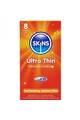 Skins Ultra Thin 8-Pack: Ultra Thin Condoms for Maximum Intimacy | +33% vs Market Leader