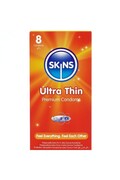 Skins Ultra Thin 8-Pack: Condom Ultra Sottili per Massima Intimità | +33% vs Leader