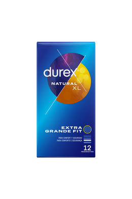 Durex Natural XL - Extra Large Condoms for Maximum Comfort | Durex