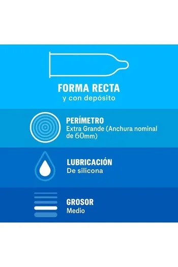 Durex Natural XL - Extra Large Condoms for Maximum Comfort | Durex