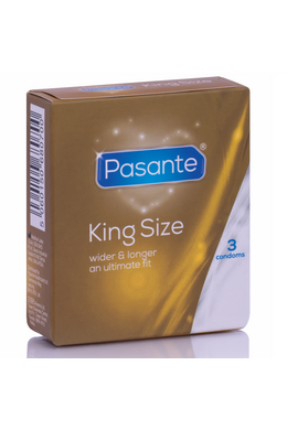 King Size Condoms - Wider and Longer for Enhanced Comfort | Pack of 3