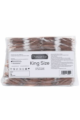 King Size Condoms - 144 Pack | Extra Large Fit | Natural & Safe Protection