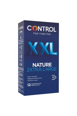Control Nature XXL - The Widest and Longest Condom for Maximum Comfort