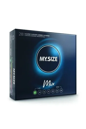 MY.SIZE Condoms - Variety, Comfort & Safety | 28 Pieces in 4 Types