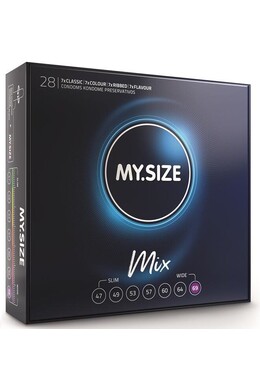 MY.SIZE Condoms - Variety, Comfort & Sustainability | 28 Pack