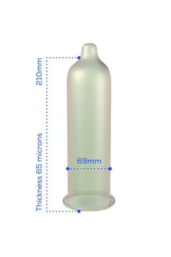 Pasante Super King XXL Condoms 144 Pack - Maximum Comfort and Safety