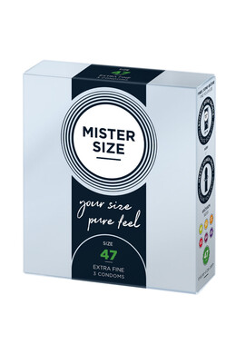 MISTER SIZE 47: Perfect Condom for Slim Penis | Intense Sensations