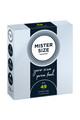 MISTER SIZE 49 - Preservativo Ultra Sottile per Sensibilità Massima | Taglia 49mm