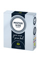 MISTER SIZE 49 - Preservativo Ultra Sottile per Sensibilità Massima | Taglia 49mm