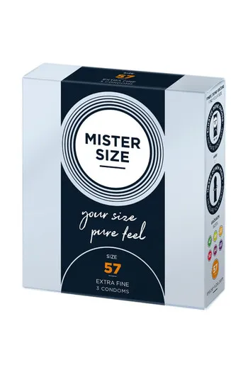 MISTER SIZE 57: Il Preservativo Su Misura per Massimo Comfort e Sicurezza