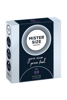 MISTER SIZE 69: Custom-Fit Condom for Heavy Penis | Natural Experience