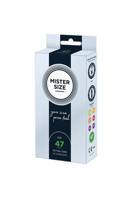 MISTER SIZE 47: Ultra-Thin Condom for Enhanced Sensitivity and Safety