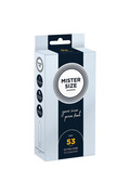 MISTER SIZE 53: Custom-Fit Condoms for Intense and Safe Sex