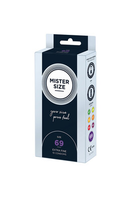 MISTER SIZE 69 - Custom-Fit Condom for Men with Heavy Penis | Intense Experience
