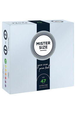 MISTER SIZE 47: The Custom-Fit Condom for Ultimate Sensitivity