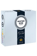 MISTER SIZE 53: Ultra-Thin Condoms with Perfect Fit | Intense Sensations