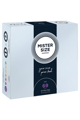 MISTER SIZE 69: Custom-Fit Condom for Heavy Penis - Intense Sexual Experience