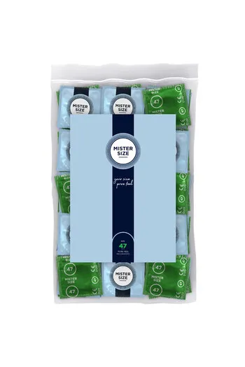 MISTER SIZE 47: The Custom-Fit Condom for Maximum Sensitivity and Comfort