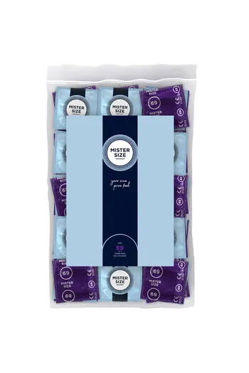 MISTER SIZE 69: Preservativi Su Misura per Peni Pesanti | Sensazione Naturale