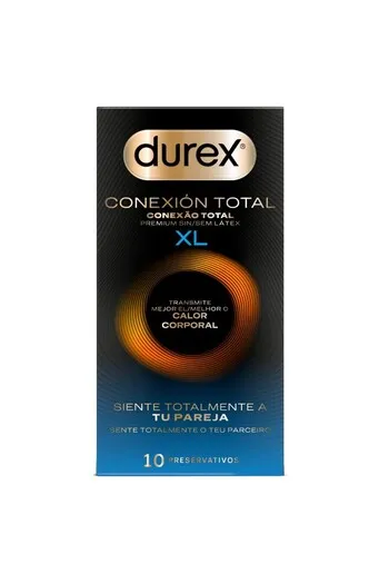 Durex Conexión Total - Ultra Thin Latex-Free Condoms for Maximum Sensitivity