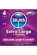 Skins Extra Large 4-Pack: Condom XL per Massimo Comfort e Sicurezza