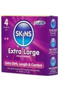 Skins Extra Large 4-Pack: Condom XL per Massimo Comfort e Sicurezza