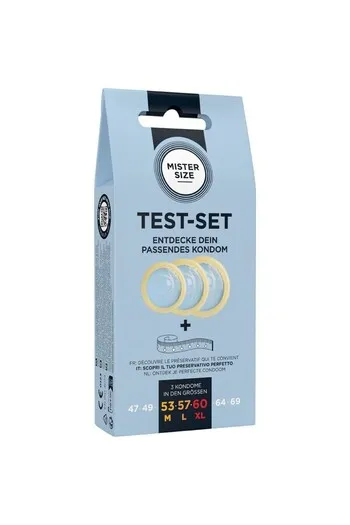 MISTER SIZE Kit Prova: Scopri la Tua Taglia di Preservativo Ideale