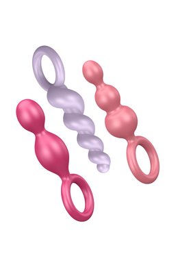Satisfyer 3-Piece Anal Plug Set - 3 Sizes for 3 Different Sensations | Premium Sex Toys