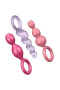 Set di 3 Plug Anali Satisfyer - 3 Dimensioni per 3 Sensazioni Diverse | Giocattoli Sessuali di Qualità