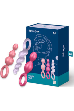 Satisfyer 3-Piece Anal Plug Set - 3 Sizes for 3 Different Sensations | Premium Sex Toys