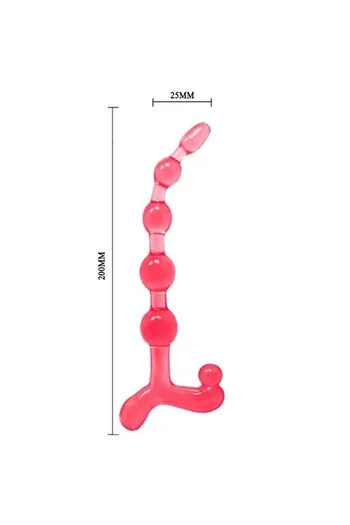 Premium TPR Anal Beads - Comfort and Safety