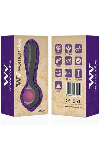 Keisy I Geisha Ball - Medical Silicone for Pelvic Floor | Womanvibe