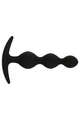 Black&Silver Rupert Anal Beads for Beginners and Experts