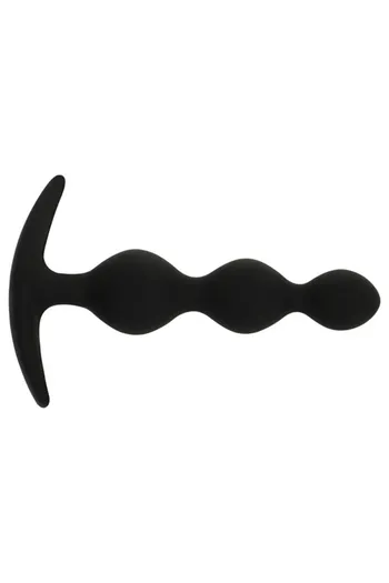 Black&Silver Rupert Anal Beads for Beginners and Experts