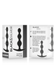 Black&Silver Rupert Anal Beads for Beginners and Experts