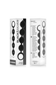 Black&Silver Lennon Anal Beads for Beginners and Experts