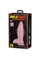 Dildo Inflabile TPR - Intensità Regolabile per Penetrazione Profonda