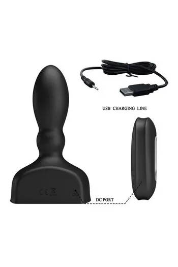 Inflatable Anal Plug with Vibration - Maximum Prostate Pleasure | Pretty Love