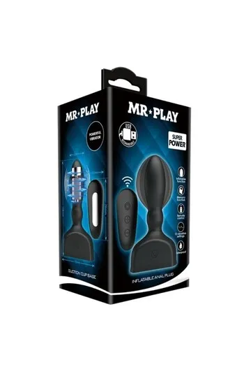 Plug Anale Inflabile con Vibrazione - Massimo Piacere Prostatico | Pretty Love