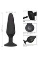 CalExotics XL Inflatable Anal Plug - Premium Silicone for Intense Pleasure