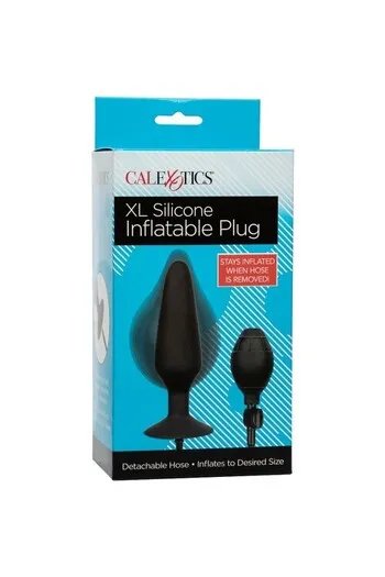 CalExotics XL Inflatable Anal Plug - Premium Silicone for Intense Pleasure